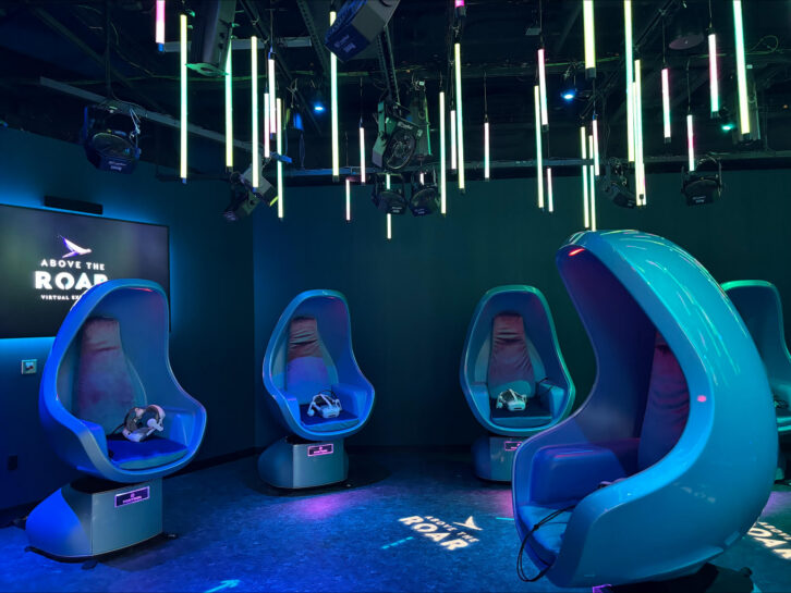 A total of 48 Visual Productions SpiNodes made it possible to distribute control hardware throughout &ldquo;Above the Roar&rdquo; in Niagara Falls, New York.