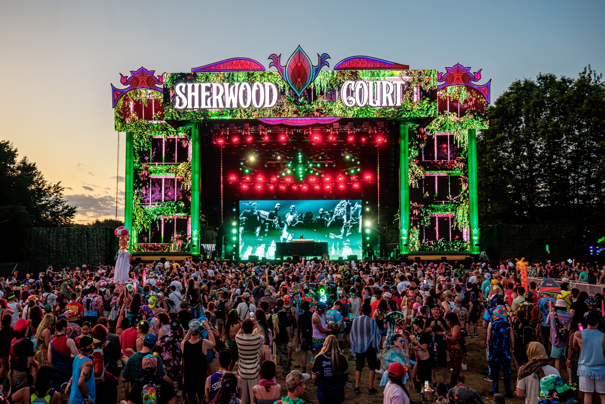 Sherwood Stage at Electric Forest