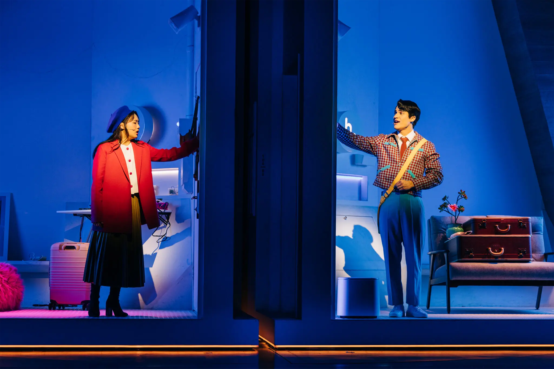 Maybe Happy Ending Actors lit by Ayrton Diablo