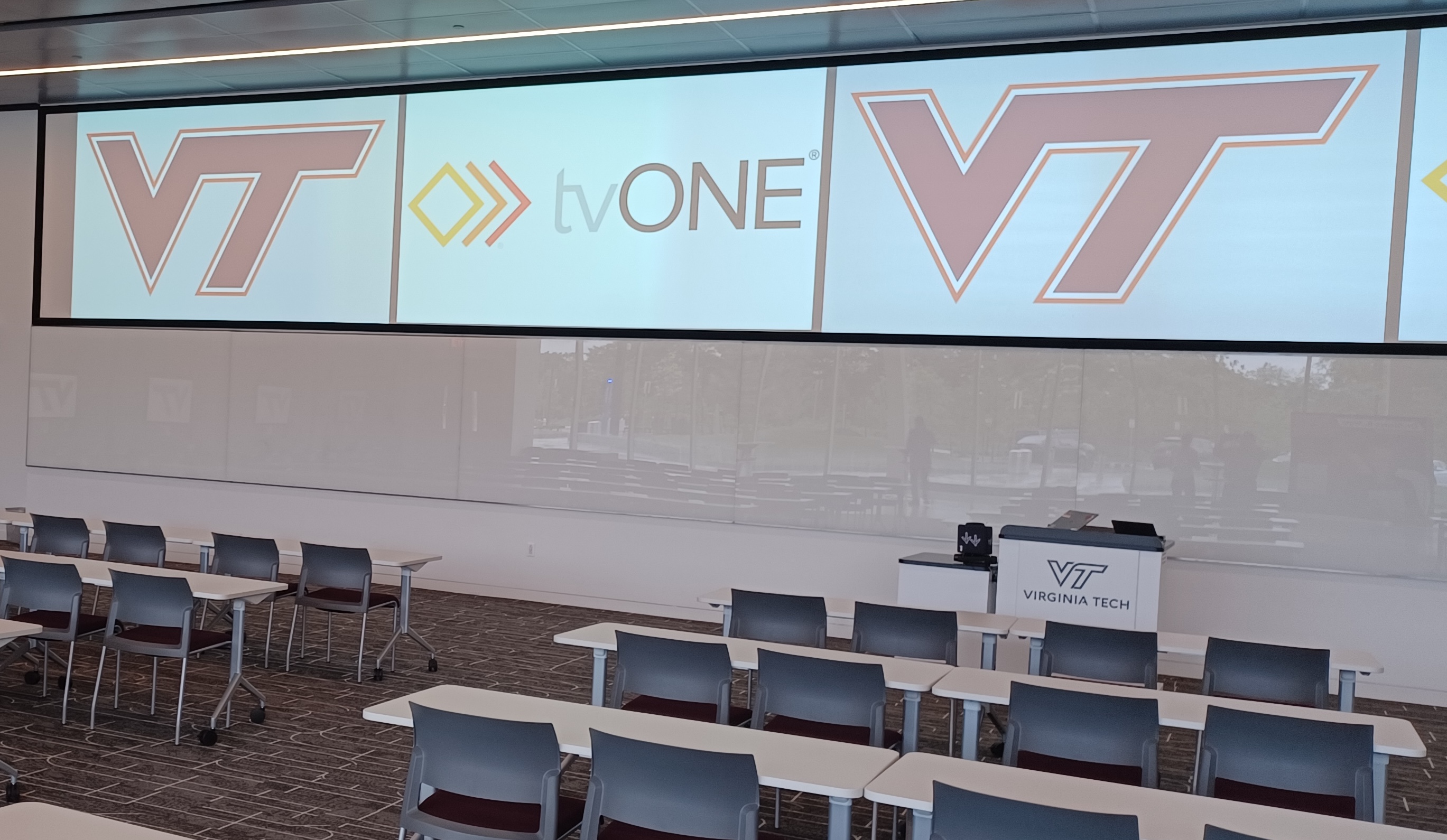 tvONE CORIOmaster at Virginia Tech